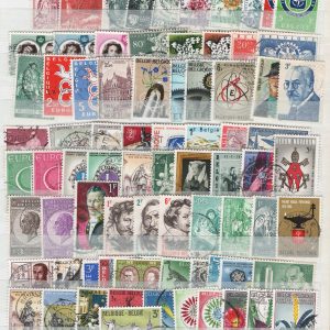 #050 Belgium 1960s-1970s 100x vfu cds