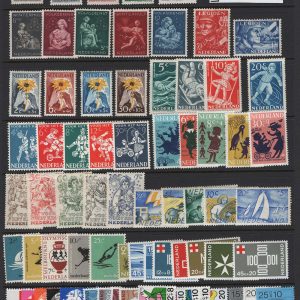 #860 Netherlands Range of f mint Charity stamps cat £110 in 2008