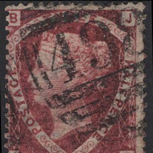 #320 GB 1870 1½d plate 1 fu sg51 c£60