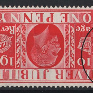 #501 GB 1935 Silver Jubilee wmk inverted set of 3 fu sg453wi-455wi