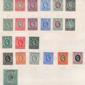 #809 Kenya Uganda Tanganyika 1903 EA&U: set up to 4a f mint sg1-6, ditto 1904 MCA