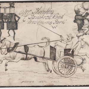 #340 GB 1878 1d red plate 186 fu on attractive 1878 hand-illustrated cover front