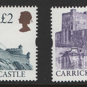 #543 GB 1997 Castles: Enschedé set of 4 um