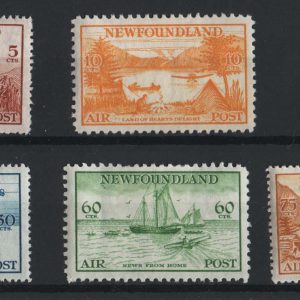 #674 Newfoundland 1933 Airs set of 5 f mint sg230-4 c£170