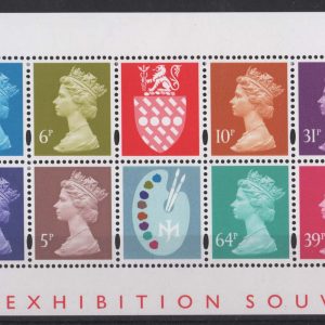 #547 GB 2000 Jeffrey Matthews Colour Palette m/sheet um sgMS2146