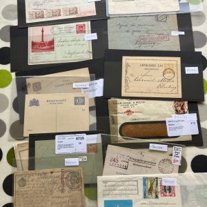 #007 Collections/Mixed Lots  13x items of World postal history PTSA £130