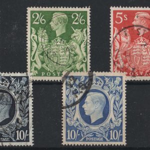 #470 GB 1939 High values set of 6 fu sg476-478c c£60
