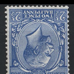 #422 GB 1912 2½d wmk inverted & reversed fine um sg372wk