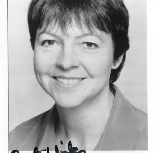 #009 Autographs  Tessa Peake-Jones signed photo 140mm x 89mm (Raquel from Only Fools & Horses)
