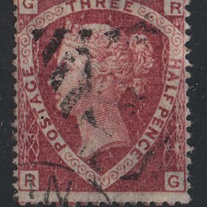 #270 GB 1870 1½d plate 3 vfu sg51 c£50