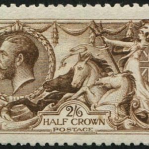 #439 GB 1915 2/6d sg405var very deep brown vf mint (almost um). Scarce. (Spec N64/11), Hendon Cert (c£2,250)