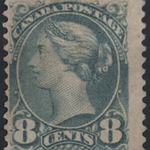 #085 Canada 1893 8c pale bluish-grey mounted mint sg117, gum tone c£200