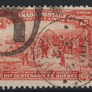 #090 Canada 1908 Quebec 10c, 15c, 20c gu sg193-195 c£375