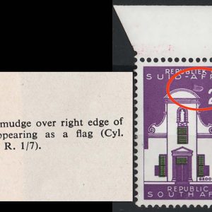 #946 South Africa 1963 Pictorials 2½c wmk RSA marginal pair