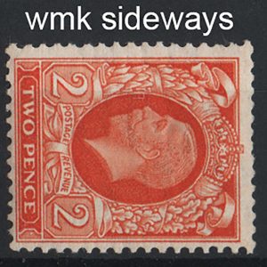 #586 GB 1934 Photogravure 2d wmk sideways f mint sg442b c£125
