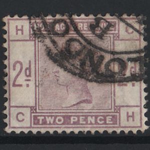 #411 GB 1883 2d lilac fu cds sg189