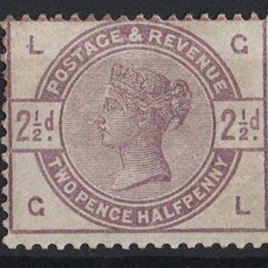 #413 GB 1883 2½d lilac fresh m/mint sg190