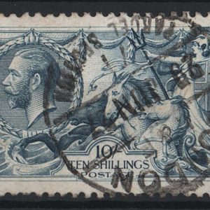 #569 GB 1918 Bradbury 10s fu sg417, well centred c£120