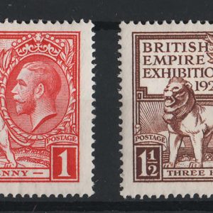 #577 GB 1925 Wembley set vf mint sg432-433