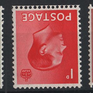 #591 GB 1936 KE8 wmk inverted set um sg457wi-259wi