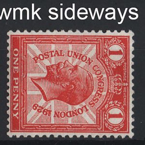 #579 GB 1929 PUC ½d - 1½d wmk sideways set f mint good perfs sg434a-436a