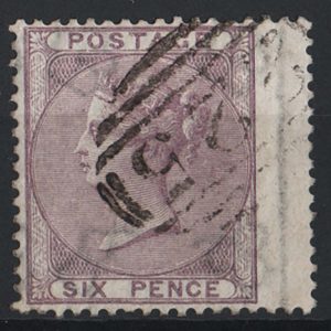 #270 GB 1856 6d deep lilac fu sg69 c£90