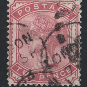 #389 GB 1880 2d rose sg168 fu c£60