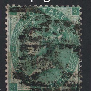 #300 GB 1862 1s deep green sg89 vgu, deep shade