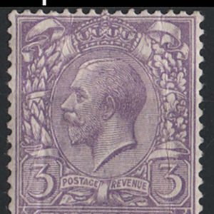 #544 GB 1912 3d very pale violet, gum creasing otherwise vf mint sg374 Spec N22(5)