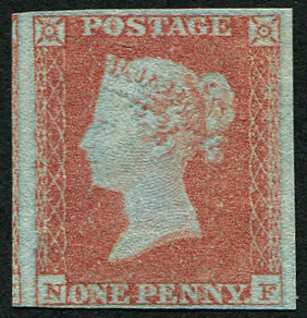 #228 GB 1841 1d red plate 96 NF sg12 ORANGE-BROWN very fine mint lovely gum