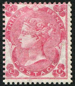 #291 GB 1862 3d sg76 vf mint, lovely gum & colour - scarce this fine c£2700