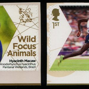 #705 GB 2011 WILD FOCUS ANIMALS parrot design proposed  TRIAL FOR THE ‘PARTONE INK’