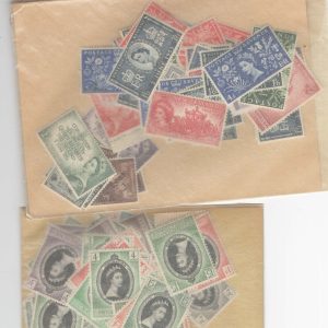 #001 Collections/Mixed Lots 1953 Coronation omnibus set um, looks complete c£200
