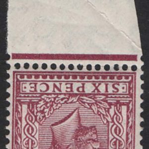 #572 GB 1924 6d ordinary paper wmk inverted um sg426awi c£140