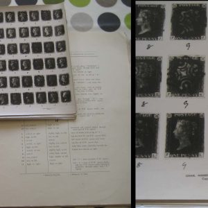 #009 Literature The Plating of the Penny Black, Chas Nissen