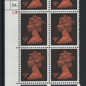 #826 GB Machin cyl blocks  9p FCP/PVA cyl 3A3B dot