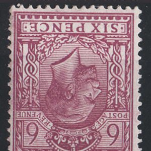 #532 GB 1912 6d wmk inverted um, perfs as scan sg385wi c£85