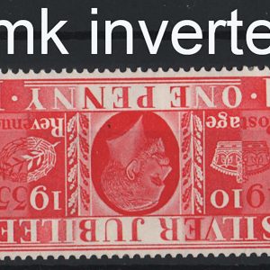 #600 GB 1935 Silver Jubilee wmk inverted set of 3 vf mint sg453wi-455wi