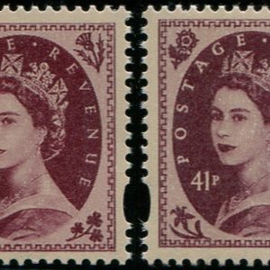 #767 GB 2003 50th Anniv Wildings ERROR OF VALUE 41p INSTEAD OF 34p um