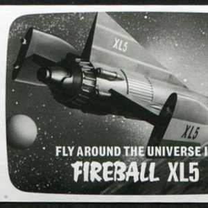 #769 GB 2011 Gerry Anderson 97p Stingray sg3139a IMPERF STRIP OF THREE um L/H marginal